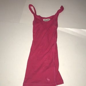 Pink Abercrombie kids tank top